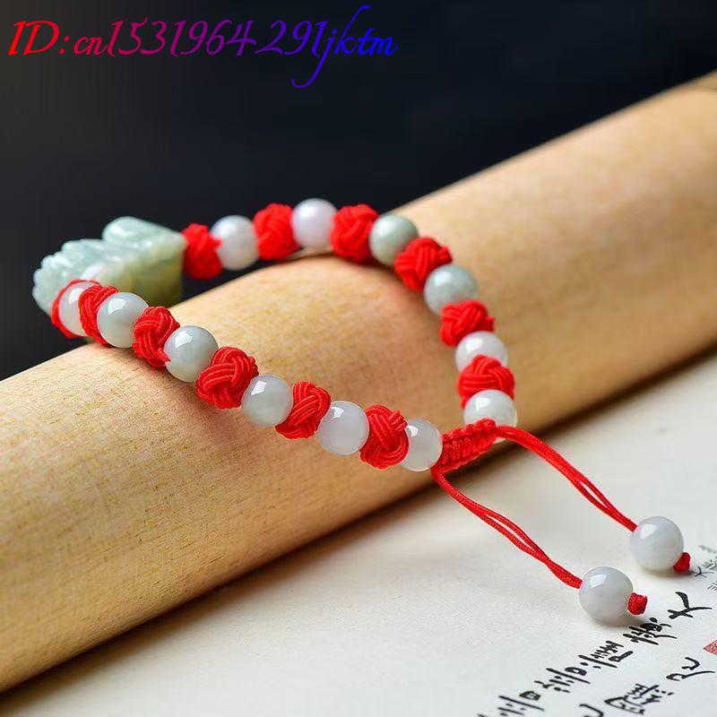 천연 버마산 경옥 픽시우 팔찌 패션 액세서리 진짜 옥  - Bracelets 리뷰 및 가격